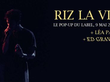 Riz la vie en concert au Pop up du label
