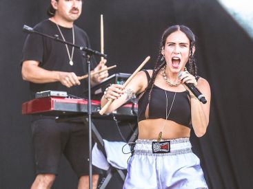 La Chica en concert à la Maroquinerie