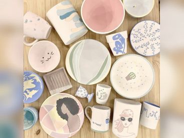 Noël 2020 : les ateliers de peinture sur céramique de l'Atelier Geneviève