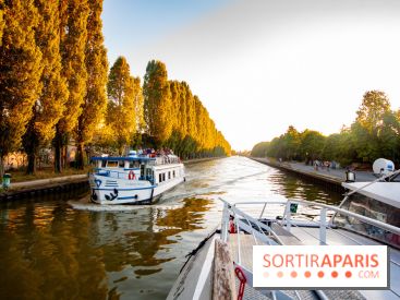 Croisière sur le canal de l'Ourcq