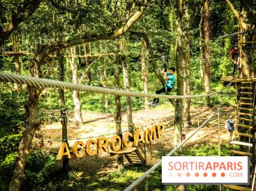 AccroCamp, l'accrobranche des Boucles de Seine