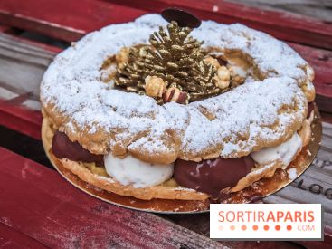 Paris/Rome, bûche 2018 d'Il Gelato Del Marchese