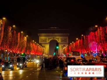 Les Illuminations de Noël des Champs-Elysées 2018 avec Karl Lagerfeld, avenue