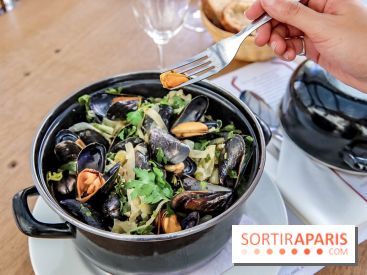 La Moule Chic' restaurant au Marché de Noël des Tuileries