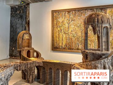 L'exposition gratuite des mondes en carton d'Eva Jospin à la Galleria Continua, dans le Marais