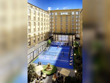 Piste de Padle Hôtel du Collectionneur