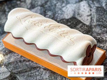 Noël 2024 à Paris : la bûche de Noël griffée Louis Vuitton par Maxime Frédéric, chez LV Dream