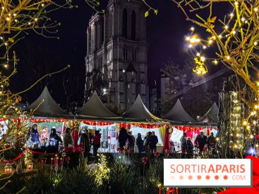 Le charmant Marché de Noël de Notre-Dame de Paris à l’honneur des artistes-artisans français