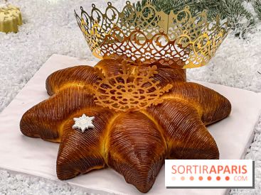 La Galette des Rois 2025 du Lutetia par Nicolas Guercio: un flocon gourmand à faire fondre de plaisir