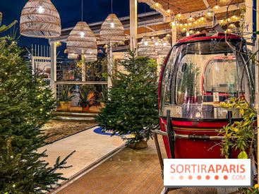 Polpo Nord : terrasse d'hiver gourmande avec télécabines et piste de curling en bord de Seine