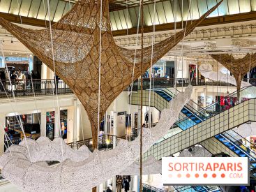 Le La Serpent, l'exposition gratuite, monumentale et immersive d'Ernesto Neto au Bon Marché