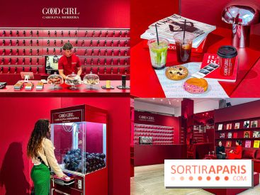 Good Girl Coffee Shop: le café-pop up du nouveau parfum de Carolina Herrera à Paris - nos photos
