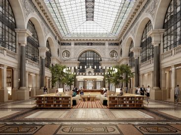 Réouverture monument 14 rue Bergère Grands Boulevards ancienne banque BNP