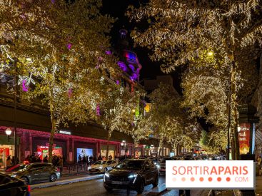 Les illuminations de Noël 2025 du Boulevard Haussmann - date de lancement