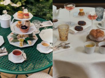 Le Tea Time du Jardin au Dior 30 Montaigne