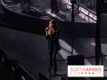 Clara Luciani en concert à l'Accor Arena de Paris en février 2026