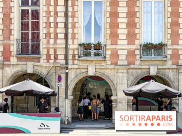 Mode, smoothies et collagène : une grande maison ouvre son pop up wellness sur la place des Vosges