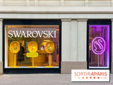 Découvrez le pop-up store immersif gravé Swarovski, dans le Marais