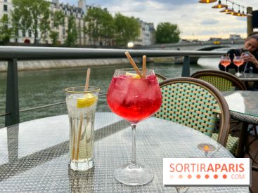 Sena, la nouvelle terrasse face à l'Île Saint Louis : pizzas, Spritzeria, rooftop et pop up stores