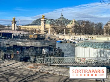 visuel Paris visuel  - quai de Seine - grand palais