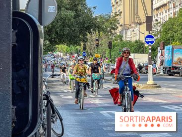 visuel Paris visuel  - vélo - paris sans voitures