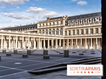 visuel Paris visuel  -  palais royal - colonnes de buren