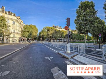 visuel Paris visuel  - restriction de circulation - route 