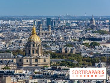 Visuel Paris hauteur, vue d'en haut