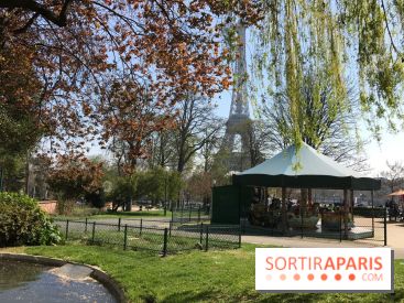 Visuel Paris Tour Eiffel, printemps