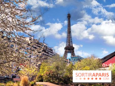 Visuel Paris, Tour Eiffel printemps