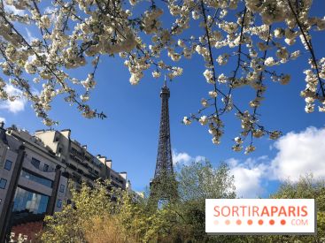 Visuel Paris, Tour Eiffel printemps