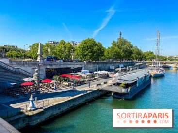 Visuel Paris terrasse quai de Seine