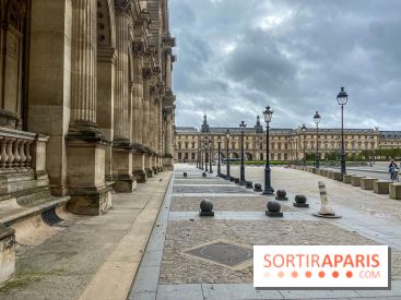 Visuel Paris vide confinement Louvre