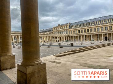 Visuel Paris vide confinement Palais Royal