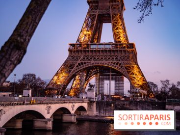 Visuel Paris Tour Eiffel nuit - pont d'Iéna
