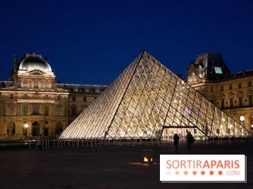 Visuel Paris Louvre nuit