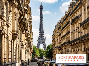 Visuel Paris Tour Eiffel rue