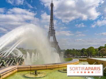 visuel Paris visuel  -  Tour Eiffel - fontaine