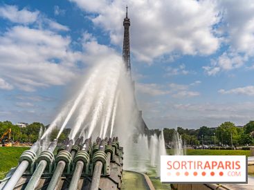 visuel Paris visuel  -  Tour Eiffel - fontaine