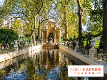 visuel Paris visuel  -  jardin du Luxembourg - automne - fontaine médicis