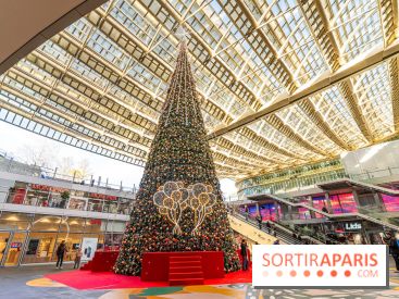 visuel Paris visuel  -  sapin - forum des halles- Noël