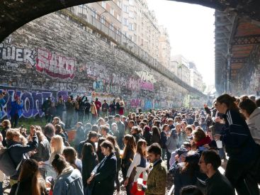 Le Hasard Ludique ouvre ses 2000m2 de Petite Ceinture pendant deux mois