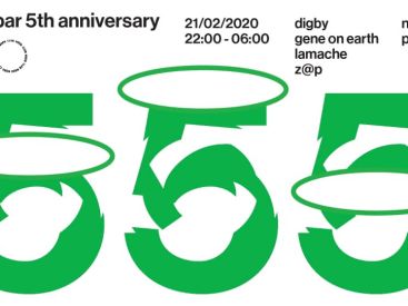 Discobar 5th Anniversary: Digby, Gene On Earth, Lamache, Z@P au Nodd Club