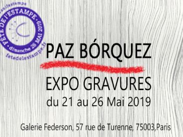 Exposition de gravures Paz Borquez