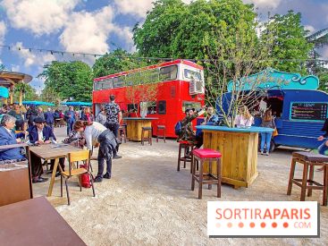 Poisson Lune : la terrasse éphémère sur le Parvis du Palais de la Porte Dorée
