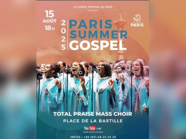 Concert de gospel gratuit sur la place de la Bastille ce jeudi 15 août pour l'Assomption !