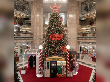 Noël se célèbre aux Galeries Lafayette Champs-Élysées