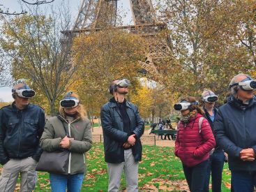 Vacances d'hiver : Vivez une expérience VR inoubliable à la Tour Eiffel !