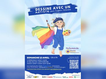 « Dessine avec un artiste » : Super Céleste offre une journée créative aux enfants le 12 avril 