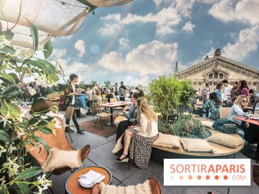 Créatures : le restaurant éphémère sur la terrasse des Galeries Lafayette, les photos